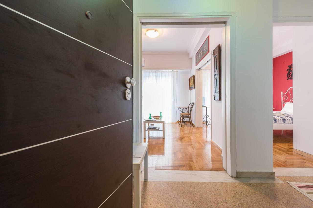 Athens Centre Flat 2 Min. From Evangelismos Metro Eksteriør billede