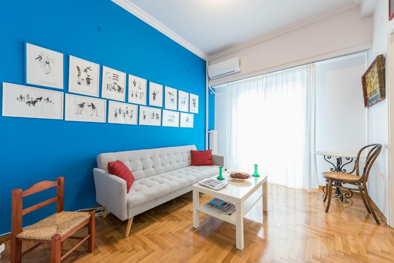 Athens Centre Flat 2 Min. From Evangelismos Metro Eksteriør billede