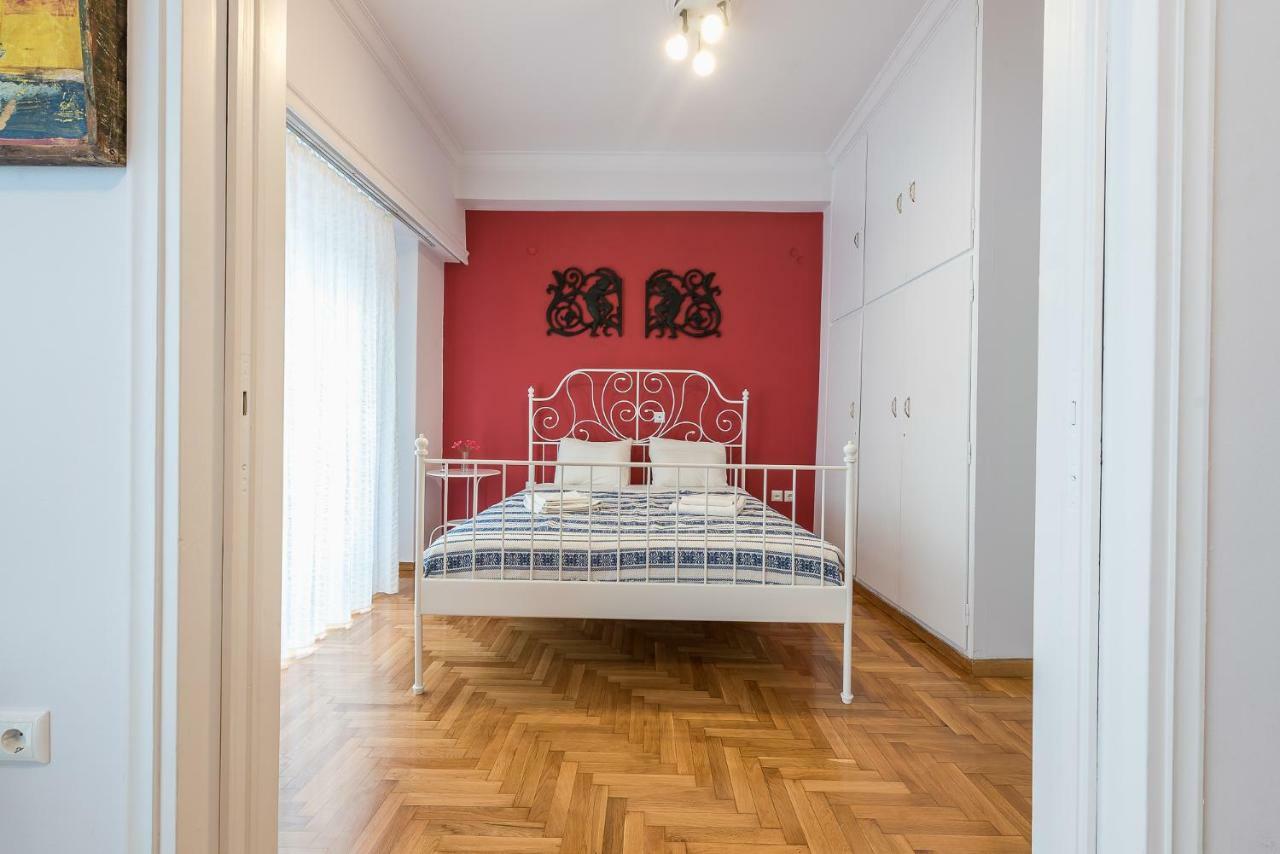 Athens Centre Flat 2 Min. From Evangelismos Metro Eksteriør billede