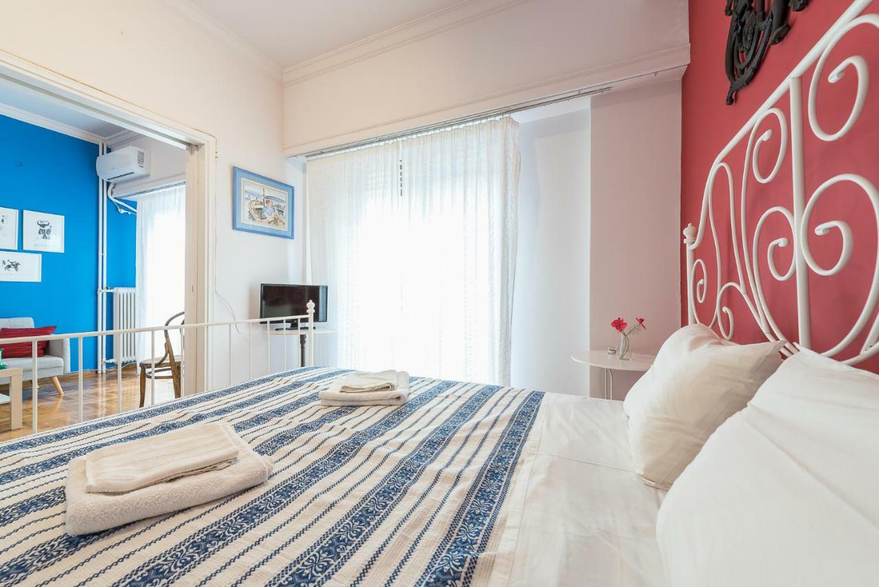 Athens Centre Flat 2 Min. From Evangelismos Metro Eksteriør billede